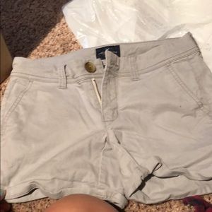 American eagle khaki shorts